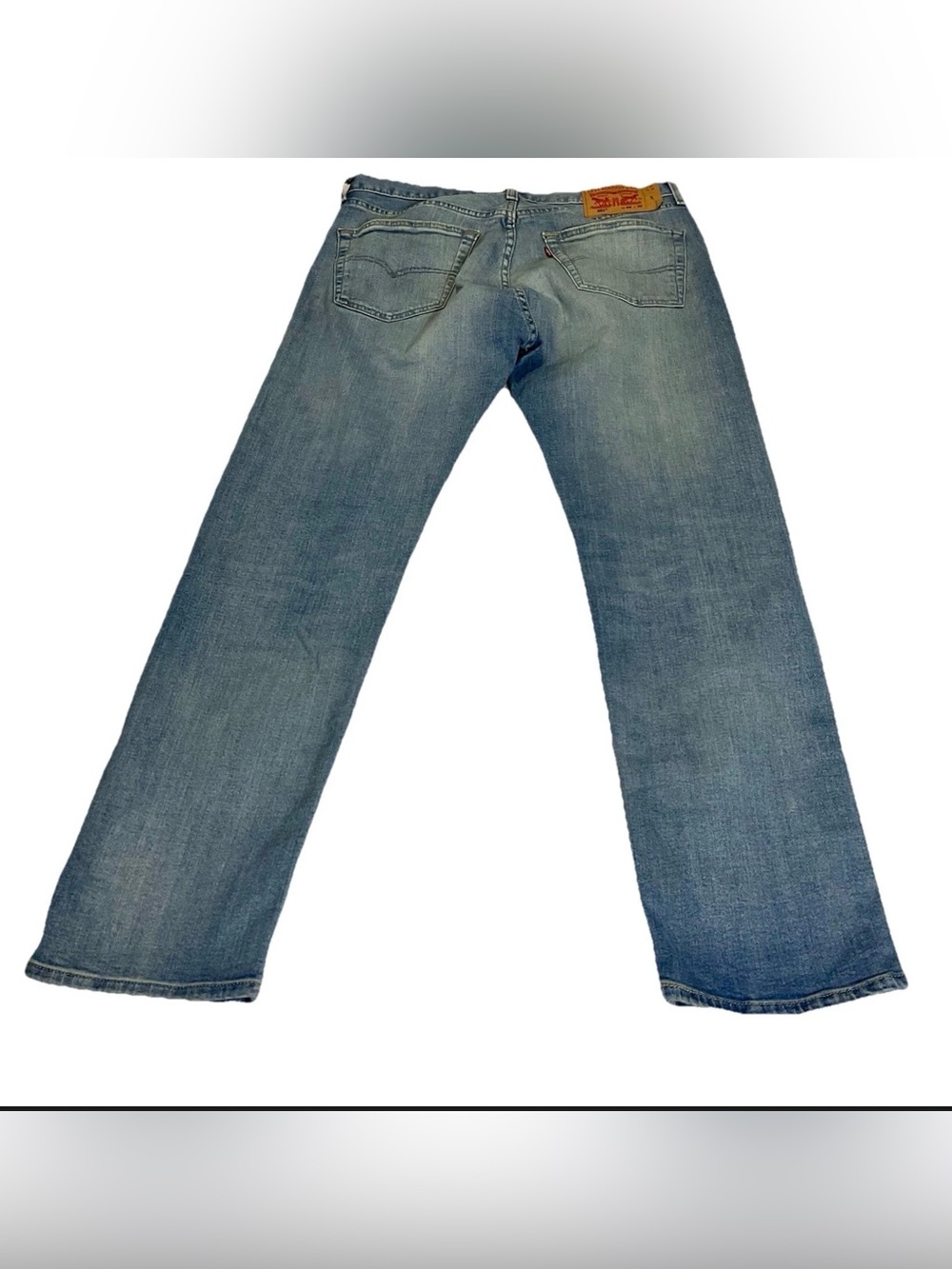Levis 501 Jeans Mens 34x32 Blue Button Fly Straight Leg Original Fit Denim Y2K